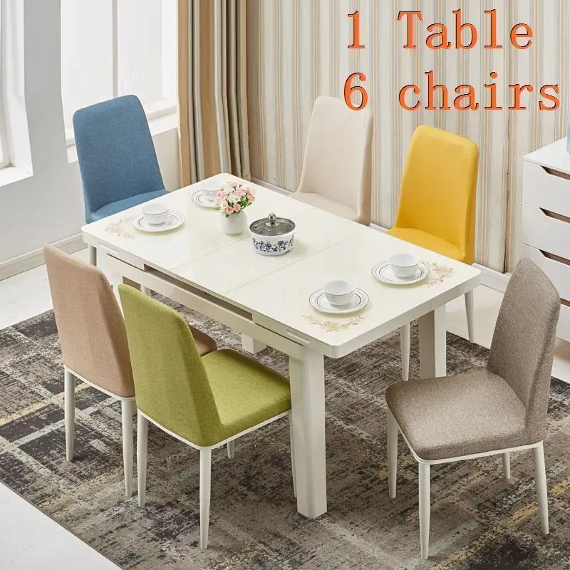 Masa Sandalye Dinning Tisch A Manger модерн таволо Eettafel Comedor набор деревянный стол для столовой