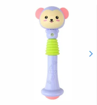 

Baby Rattles toy Intelligence Grasping Gums Plastic Hand Bell Rattle Funny Educational Mobiles Toys Birthday Gift