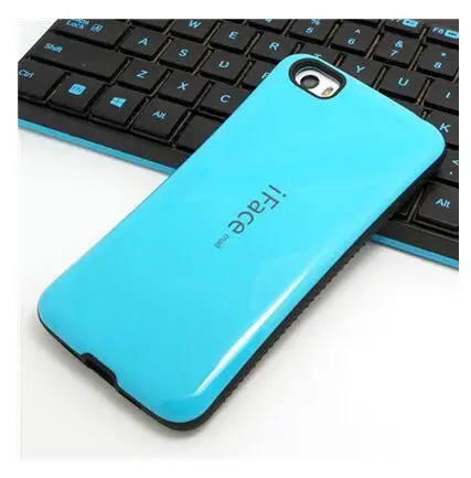 Blue OT mi L Новая мода iFace mall для Xiao mi 8 mi 8 чехол противоударный задняя крышка из гибридного материала на основе ТПУ и ПК для Xiaomi mi 8 mi 8 чехол для телефона - Цвет: Blue