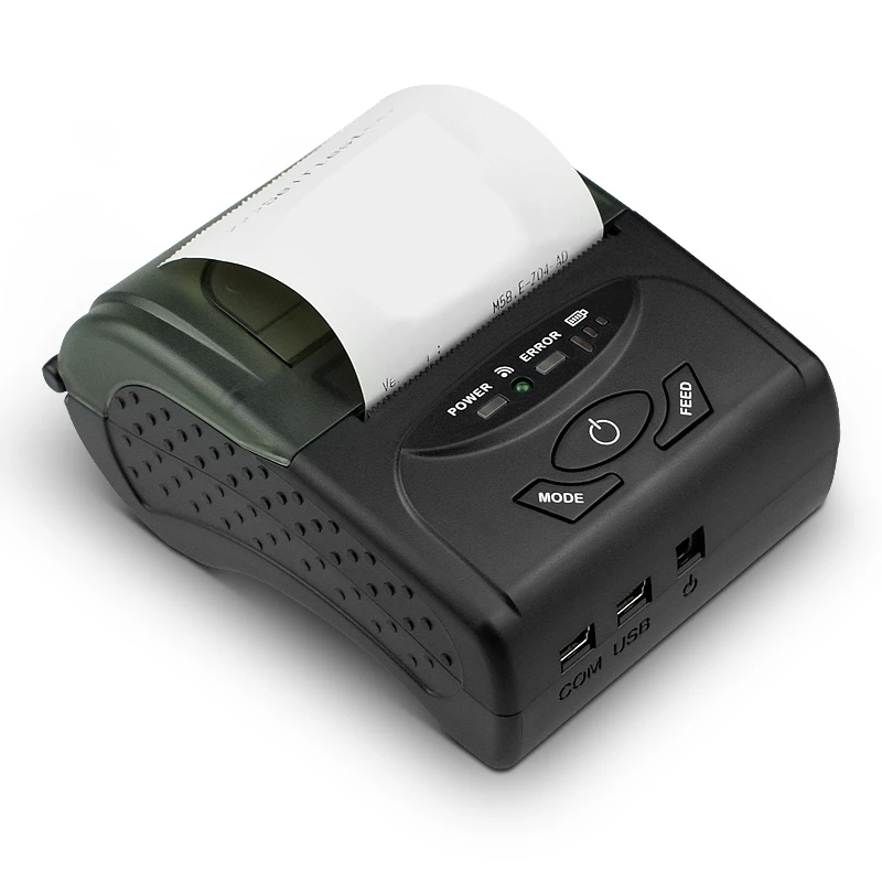 58 мм Bluetooth 4,0 Термальный чековый принтер порт чековый принтер pos-принтер портативный Bluetooth принтер билетный принтер Android IO