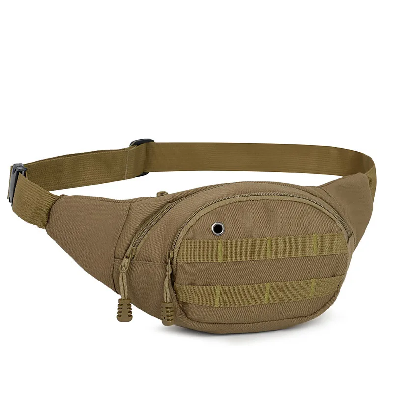 

Canvas Waist Pack 2019 Autumn And Winter New Style Men's Women's Multi-functional Shoulder Outdoor Sports Riding Wallet