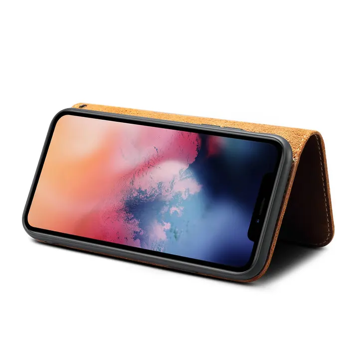 Роскошный чехол из натуральной кожи для нового iPhone 11 Pro Max iPhone 11Pro чехол для Coque iPhone 7 8 Plus X Xr Xs Max 8+ чехол-кошелек