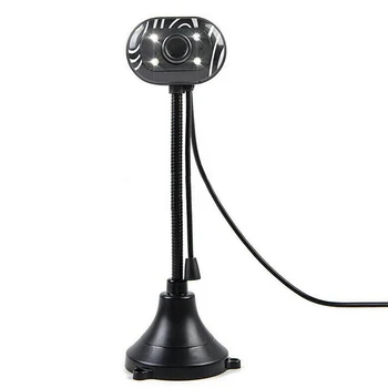

Webcam USB Built-in Stereo Microphone High Quality LED Camera PC Computer Web cam for Live Broadcast Video Work Desktop Laptop