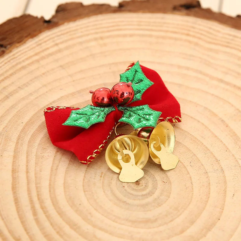 1 шт. Креативные украшения для рождественской елки с красным бантом, украшения на год, рождественские украшения Санта-Клауса, вечерние украшения с бантами
