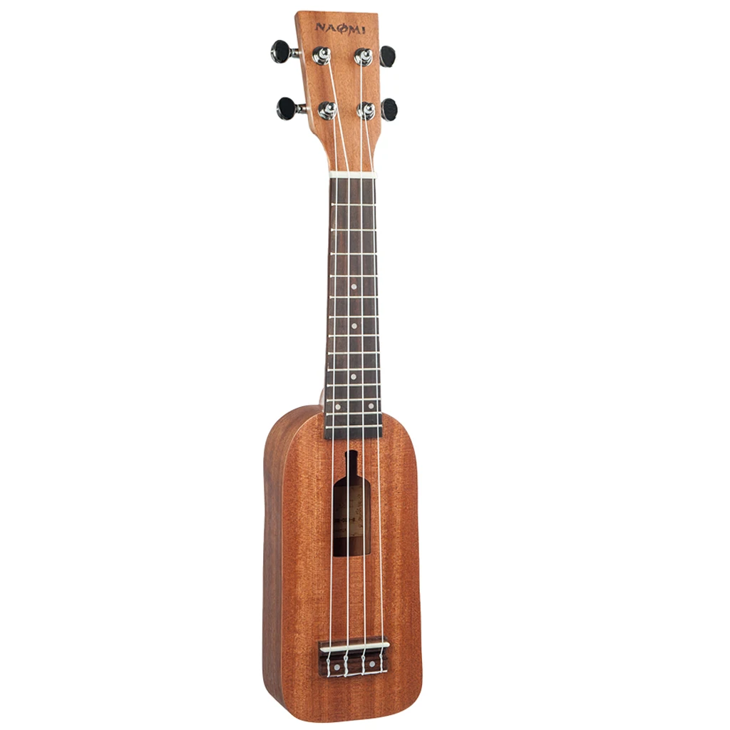 Sapele Wood 21 дюймов сопрано Гавайские гитары укулеле мини-гитара подарок для друзей взрослых любителей музыки