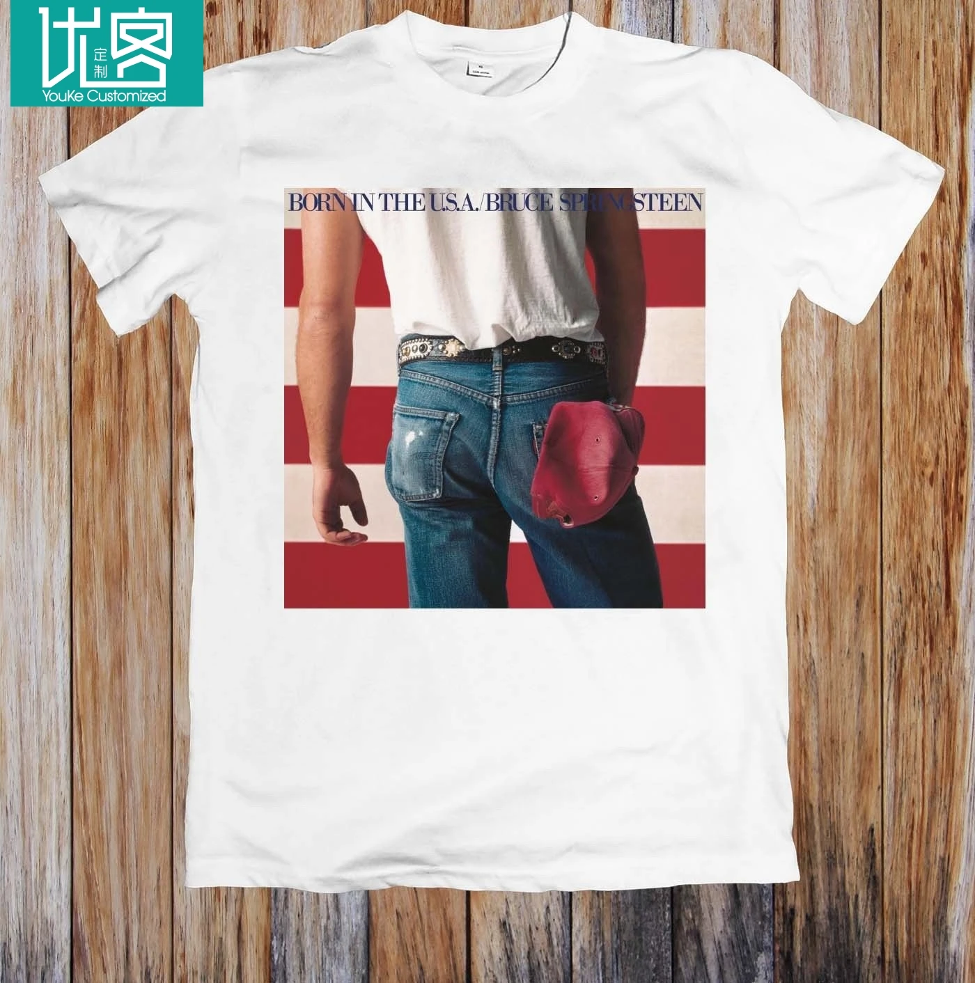 BORN IN THE USA UNISEX T-SHIRT |