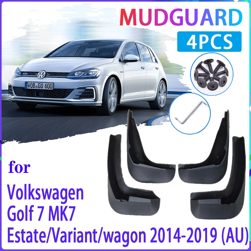 4 шт. Автомобильные Брызговики для VW Golf 7 MK7 универсальный вариант 2014 ~ 2019 AU