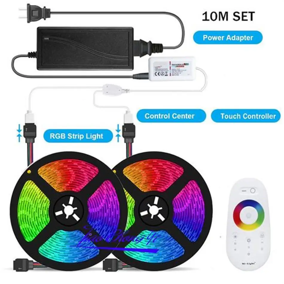 

DC12V 5050 LED Strip RGB / RGBW 5M 300LED LED Light Strip Color Changeable Flexible light Strip+2.4G Remote Controller+LED power