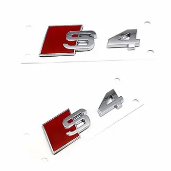 

ADATECH A4 Emblema logo S4 METALICO 3D AUTOADHESIVO ALTA CALIDAD IMPERMEABLE