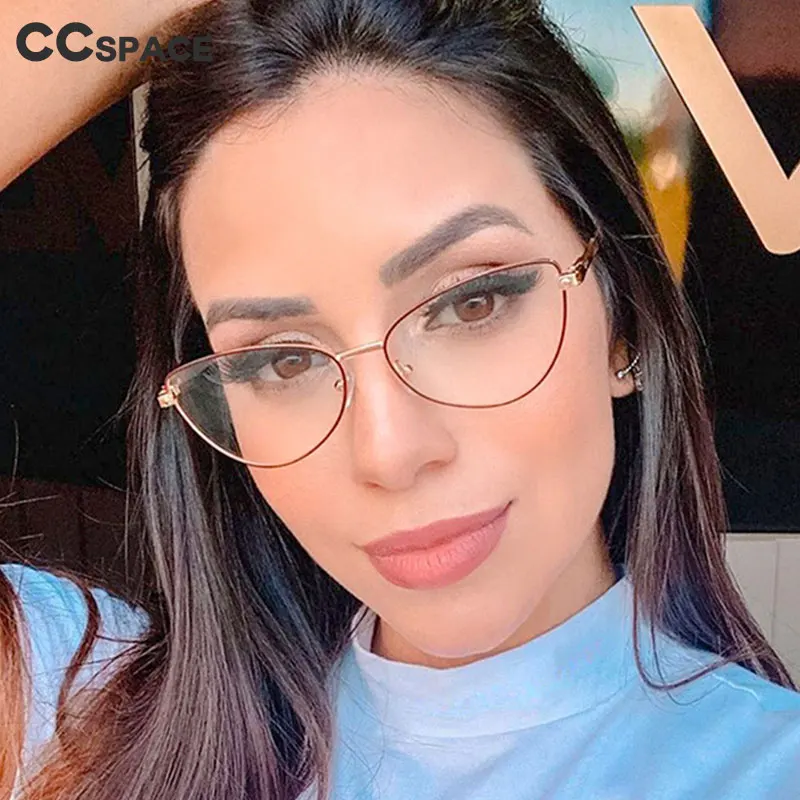 48137 Ретро кошачий глаз анти синий светильник металлические оправы для очков