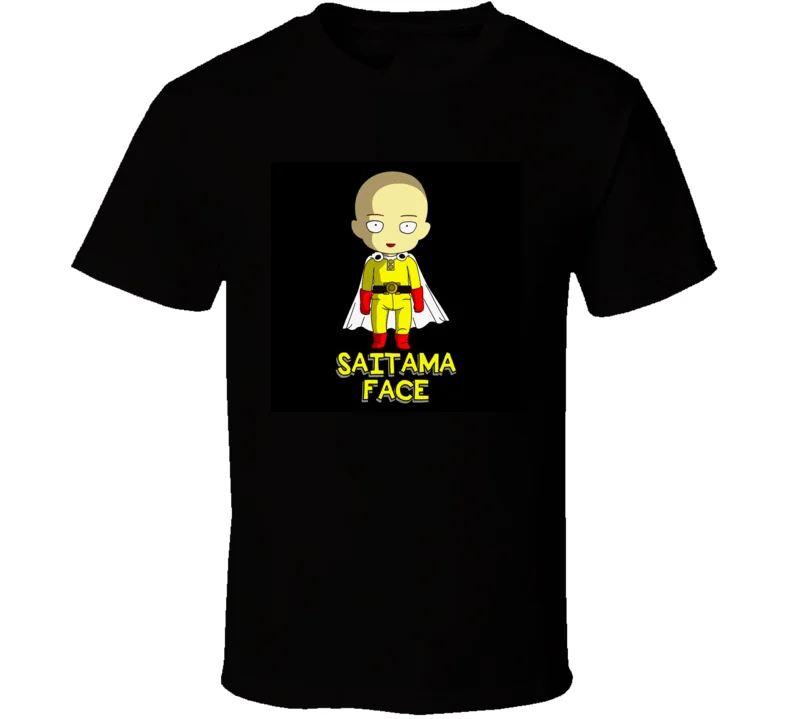 Новая мужская футболка Saitama One Punch Размер S-2Xl Бодибилдинг | Мужская одежда