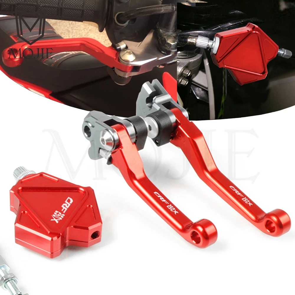 Для Honda CRF250X CRF 250X250X2004- для мотокросса с ЧПУ Pivot тормоз трюк рычаг сцепления легко тянет кабельная система Dirtbike