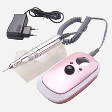 Электрические сверла для ногтей машина 25000 об/мин перезаряжаемая мельница резак для маникюра Perdicure набор пилочек для ногтей Набор для маникюра Оборудование для ногтей