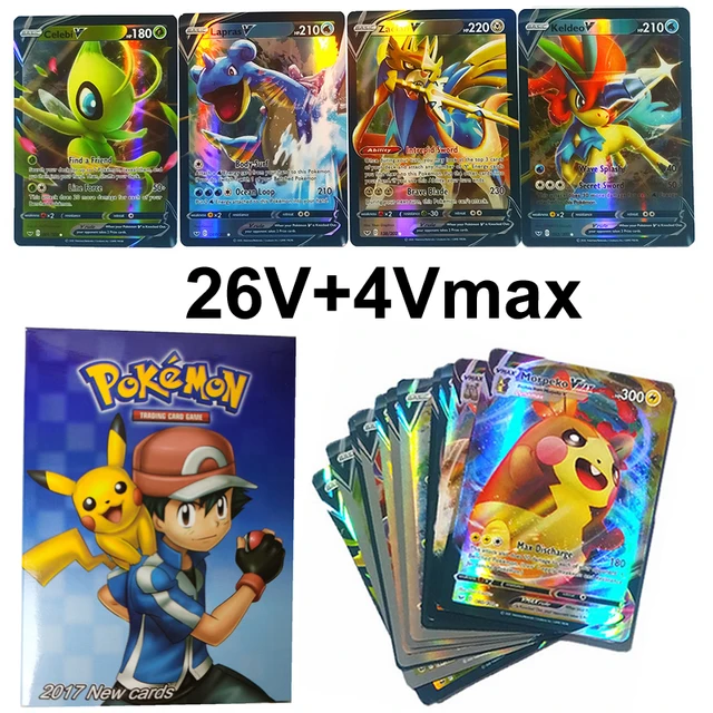 30pcs Pokemon Cards V Vmax Shining Card English Sword Shield Booster Box Collection Trading Game Card For Childer Kids Toys Gift Game Collection Cards Aliexpress
