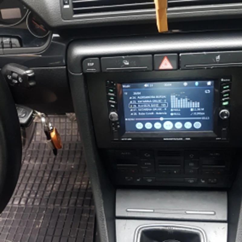 Двойной Дин Радио фасции для Audi A4(B6) 2002-2006 A4(B7) 2002-2007 Seat Exeo 2009+ стерео панель Dash CD отделка установочный комплект