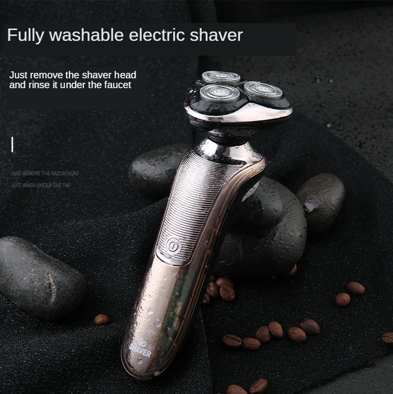 

Electric Shaving Multifunctional Usb Rechargeable Men Electric Shaver Whole Body Water Washing Rotary Three In One Shaving Knife