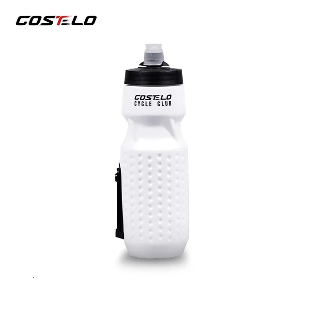 white 1 pcs Инновации в сборке бутылки для воды из велосипедной клетки для велосипеда снаружи Спортивная бутылка для воды, рамка 710 мл прессования - Цвет: white 1 pcs