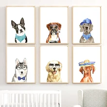 French Bulldog Golden Pet Dog Wall Art Canvas Painting Nordic Posters And Prints Wall Pictures For Living Room Home Decor French Bulldog Golden Pet Dog Wall Art Canvas Painting Nordic Posters And Prints Wall Pictures For Living Room Home Decor