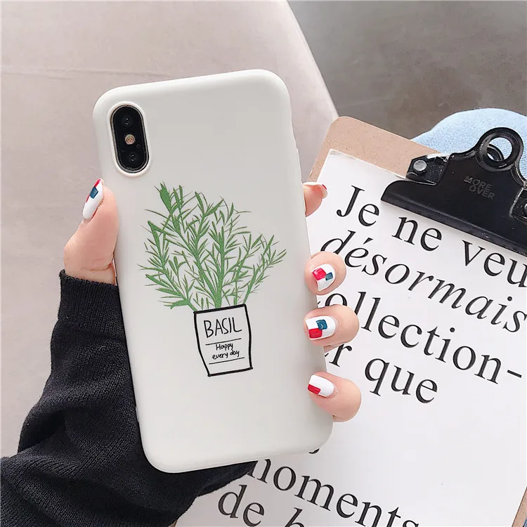 Niceking Candy TPU Чехол на айфон 6 S 7 8 Plus силиконовый милый мягкий милый мягкий рисунком чехол для IPhone X XS XR XS MAX 6S 7plus - Цвет: 4