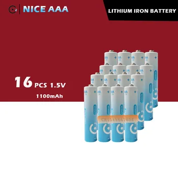 

16Pcs/lot Brand New NICE SUPER Lithium 1.5V Big Capacity AAA Batteries Quality 5 years Warranty Free shipping