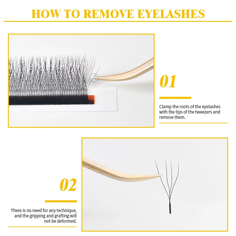 Gemerry Cilios W 4D W-shaped Eyelash Extension Automatic Flowering W Lashes LU/L/C/D Curl High Quality Individual Fake Eyelashes eyelash extensions,fake eyelashes,eyelash extension,eyelash extension lashes,false eyelashes