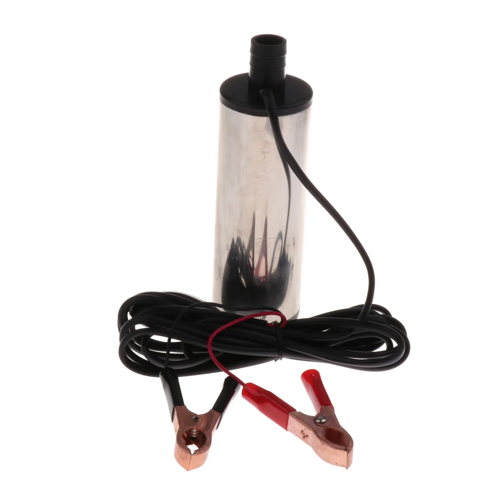 Brand New Durable Car 24V Submersible Pump 51mm Diesel Fuel Transfer 30L/min