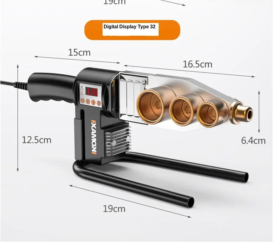 220V Household Water Pipe Fuser PPR Tube Welding Machine 63 32 5