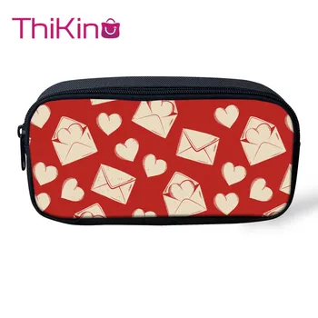 

Thikin Love envelope Pencil Bags for Teens Pen Bag for Student Pencil Case Girl Makeup Storage HandBags Pen Purses for Kids