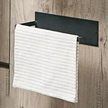 Самоклеящийся прочный металлический держатель для салфеток практичный настенный без штамповки рулон бумажная стойка для ванной комнаты полка для хранения полотенец