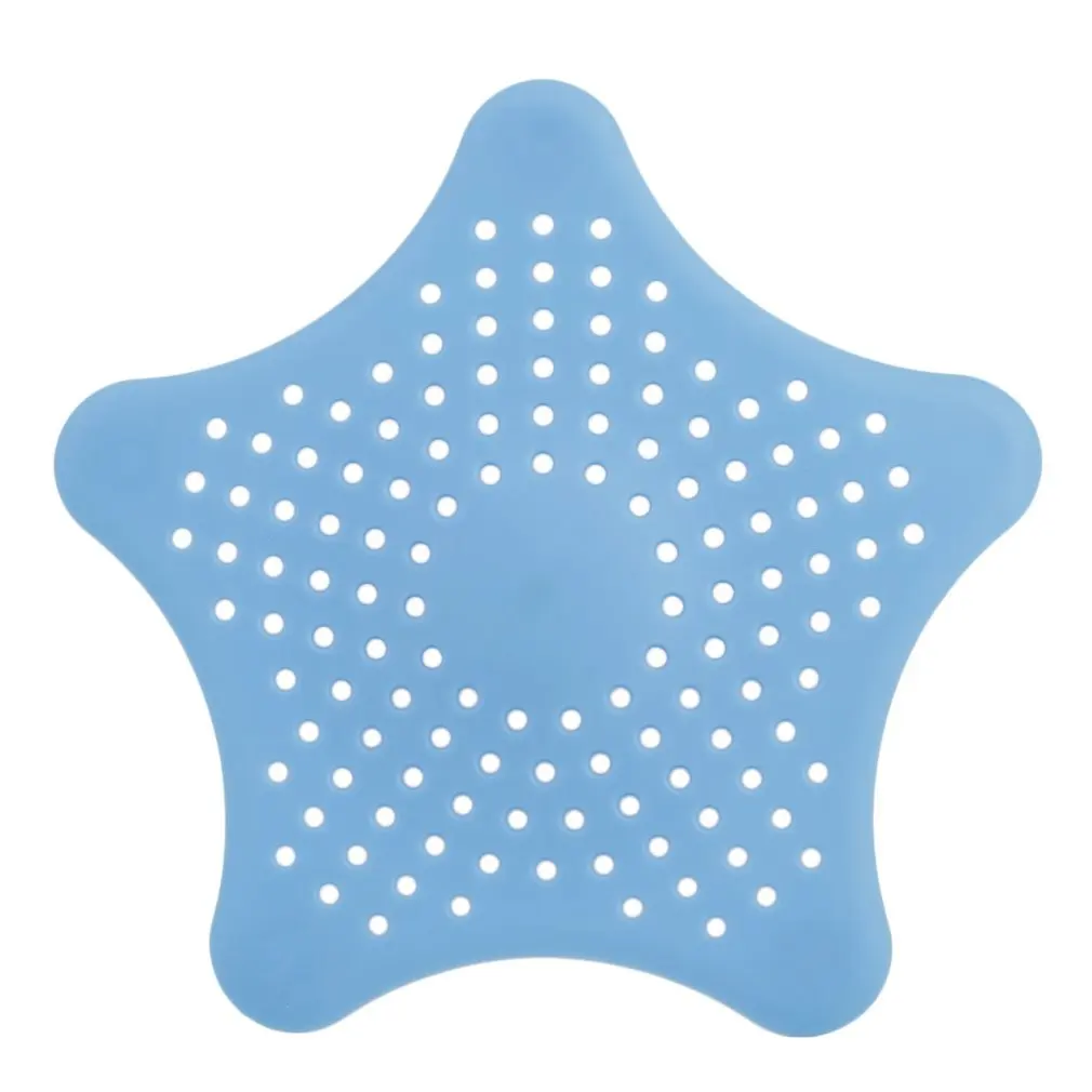 

1Pc Star Plastic Bath Kitchen Waste Sink Strainer Hair Filter Drain Catcher