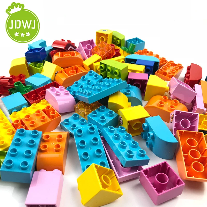 

Large Bricks DIY Building Blocks Duploes Series DIY Big Bricks Assembly Large Particles Bulk Block Educational Toys Kids Gift