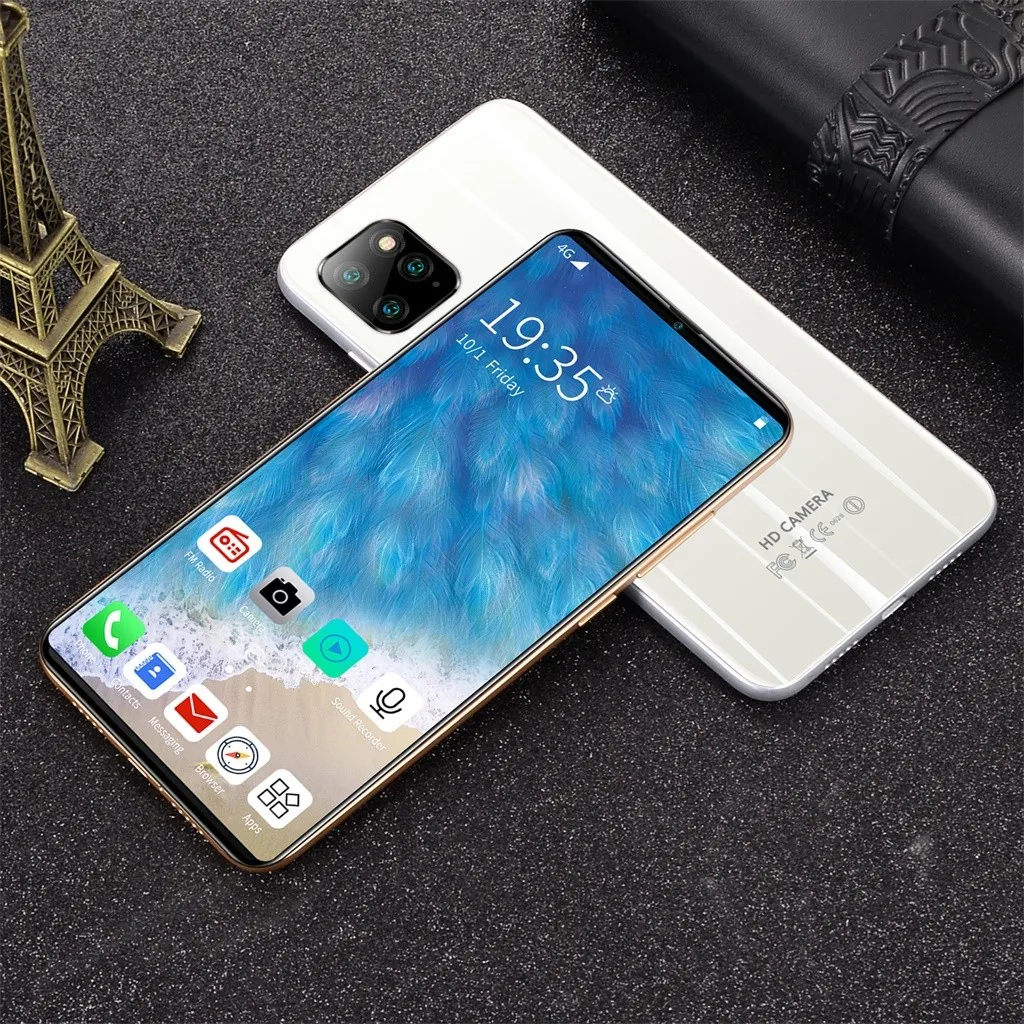 Новинка, 10 ядер, 6,1 дюйма, смартфон, Android 9,1, 8ROM, 4G, вызов, HD камера, поддержка мобильного телефона, Прямая поставка