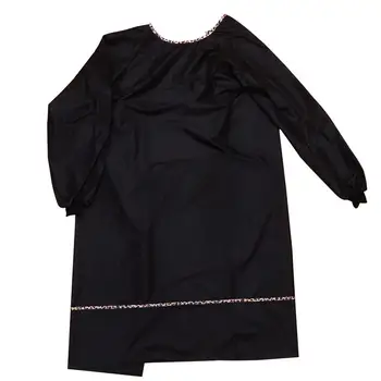 

PU Apron Long Sleeve Waterproof Apron Korean Simple Style Workwear Adult Smock Apron Suitable Chefs Hot Pot Shops Art Painting