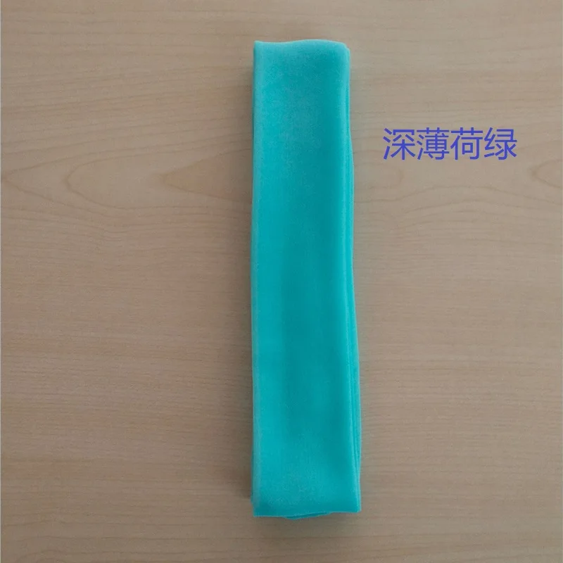 Magic Blue ribbon founder derived Forgetting secondary moire amount applicator element cos Chinese clothing accessories - Цвет: Deep mint green
