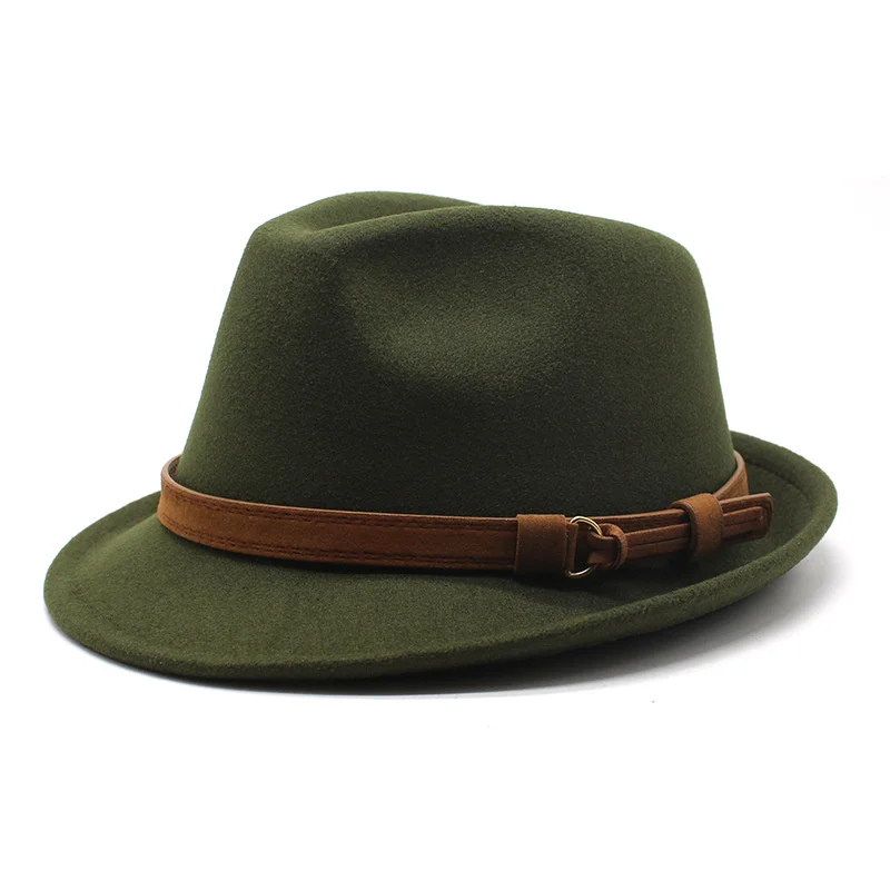 fedora para o inverno outono elegante senhora