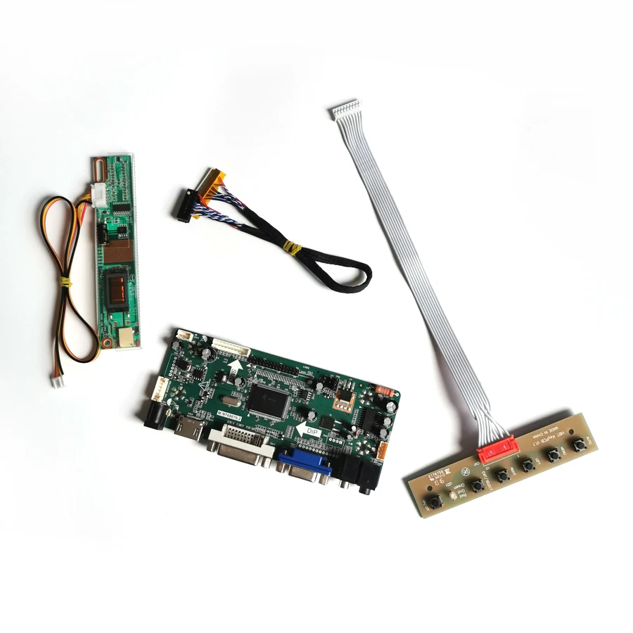 Для LP141WP1-TLC3/TLD2 M. NT68676 контроллер дисплея карты LVDS 30Pin CCFL 1440*900 14," HDMI+ VGA+ DVI ЖК-монитор панель комплект