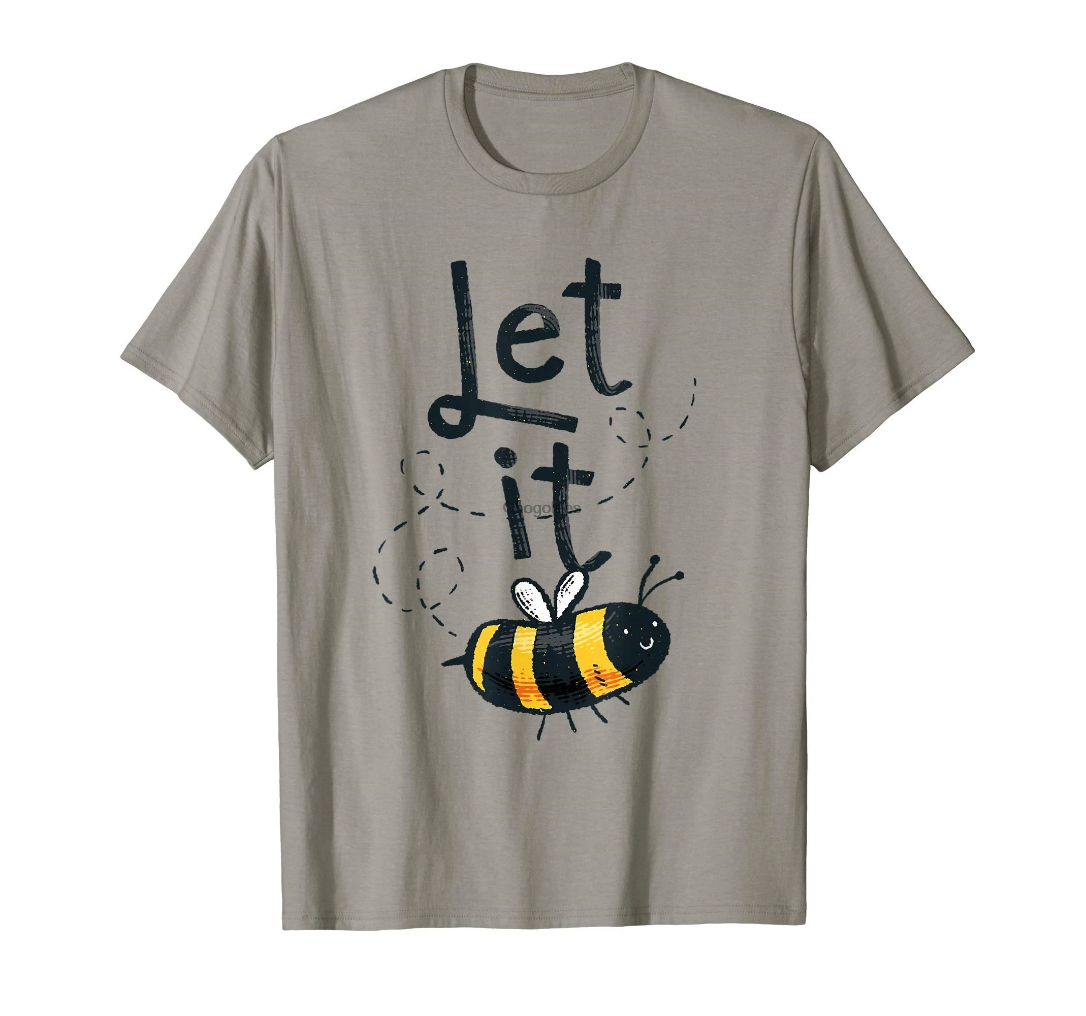 Милая Детская футболка с надписью Let It Bee |