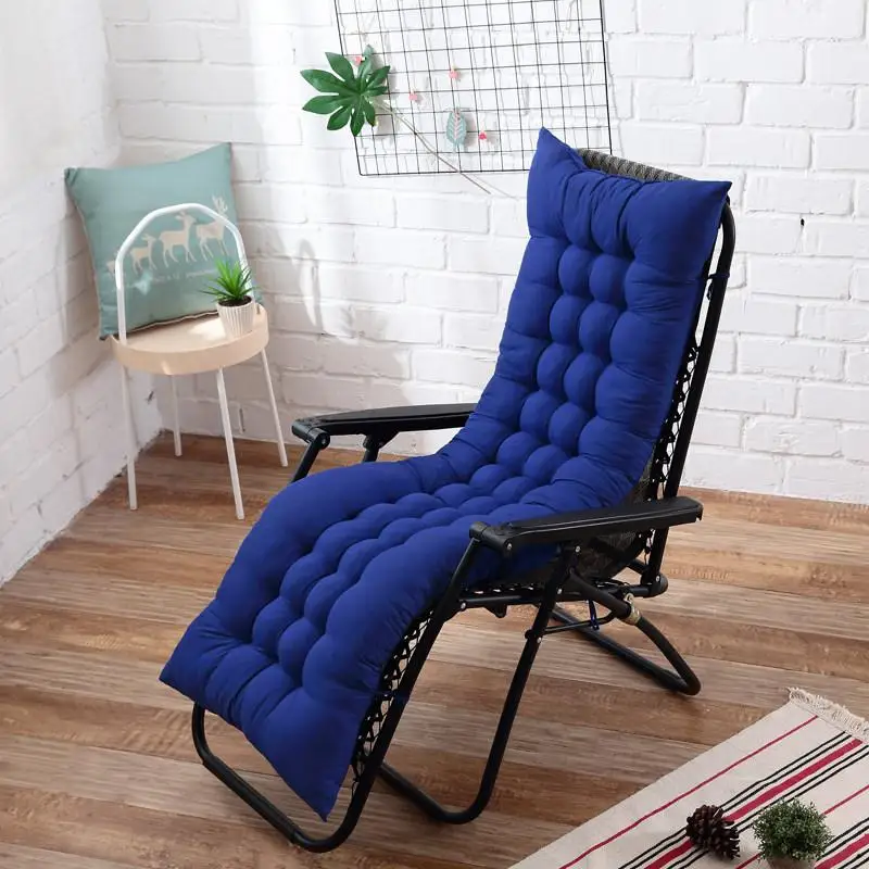 Long cushion reclining chairs Foldable Rocking Chair Cushion Garden