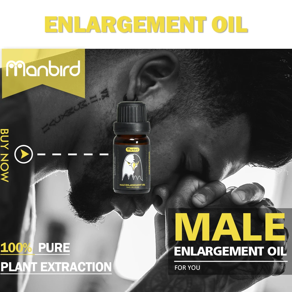 Manbird Penis Enlargement Oil Pene Thicken Increase Oil Sex Delay Penis Care Viagar Extender Enhancers Cock Dick Bigger Cream (8)