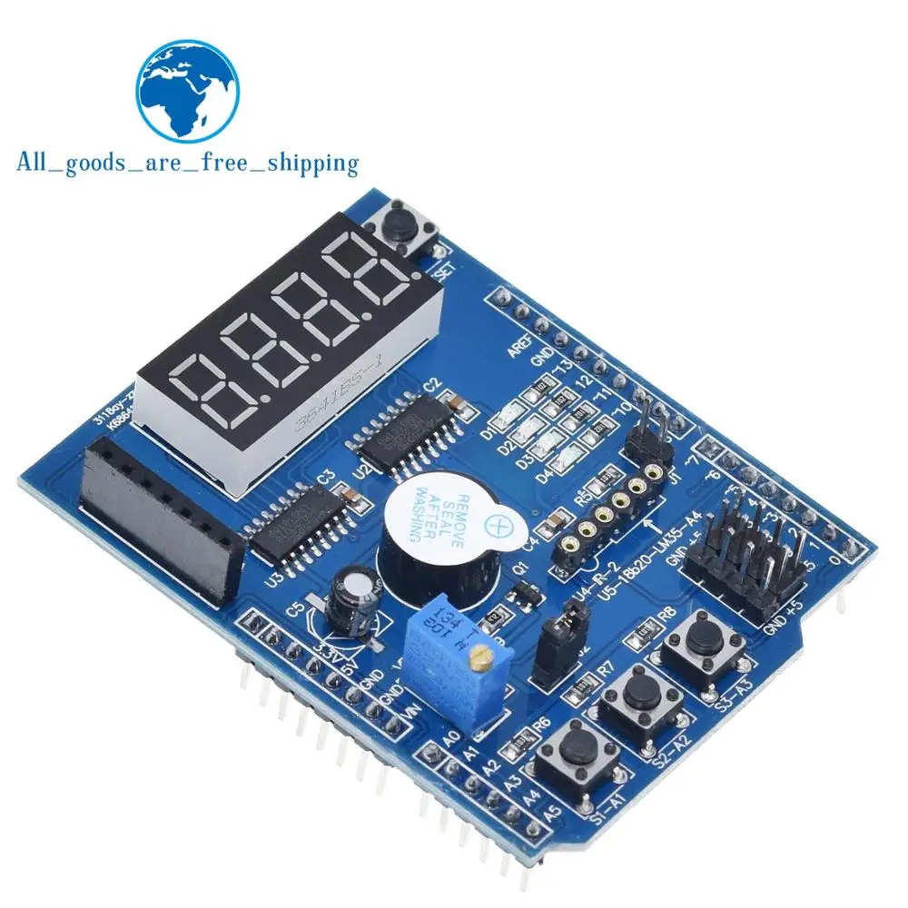 

Multifunctional expansion board kit based learning for arduino UNO r3 LENARDO mega 2560 Shield