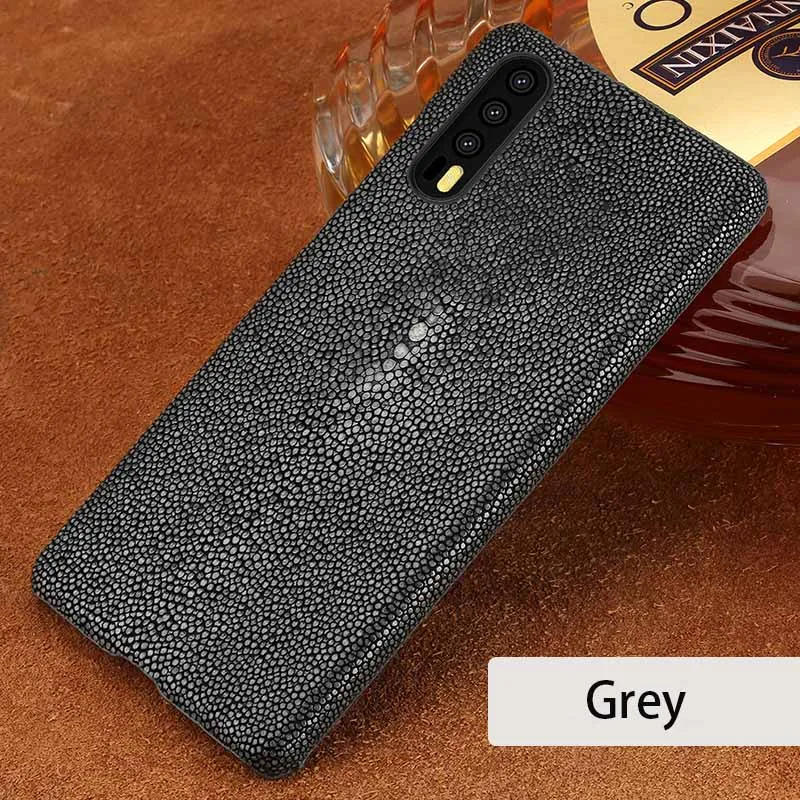 gray Чехол для телефона s для huawei P20 P30 mate 10 20 Pro lite чехол Y6 Y9 P Smart жемчужный чехол из рыбьей кожи для Honor 7X 7A 8X max 9 10 Lite - Цвет: gray