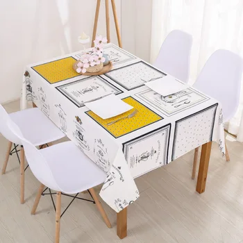 

European Palace Style Cotton Linen Tassel Table Cloth Rectangular Royal Decoration Tablecloth Can Be Used on Wedding Cafe Table