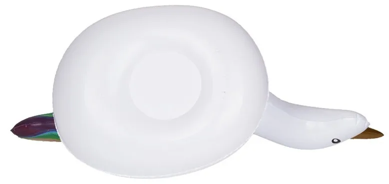 Currently Available Supply Thick Unicorn Cup Holder Inflatable Unicorn Cup Saucer Water Beverage Inflatable Cup Seat