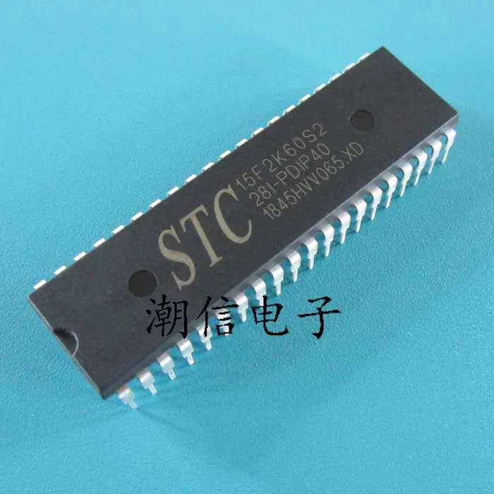 Микроконтроллер STC15F2K60S2-28 I-PDIP40