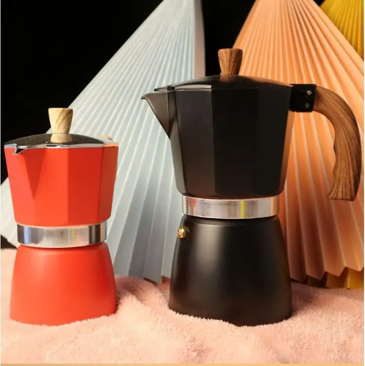 Coffe Maker 6 Cup, Espresso Maker Cafeteras Electricas Italian Espresso  Makers Portable Aluminum Mocha Moka Makers - AliExpress