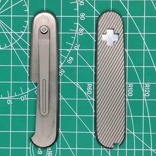ビクトリノックススイスアーミーナイフ84 mm用チタン合金tc4ハンドル 