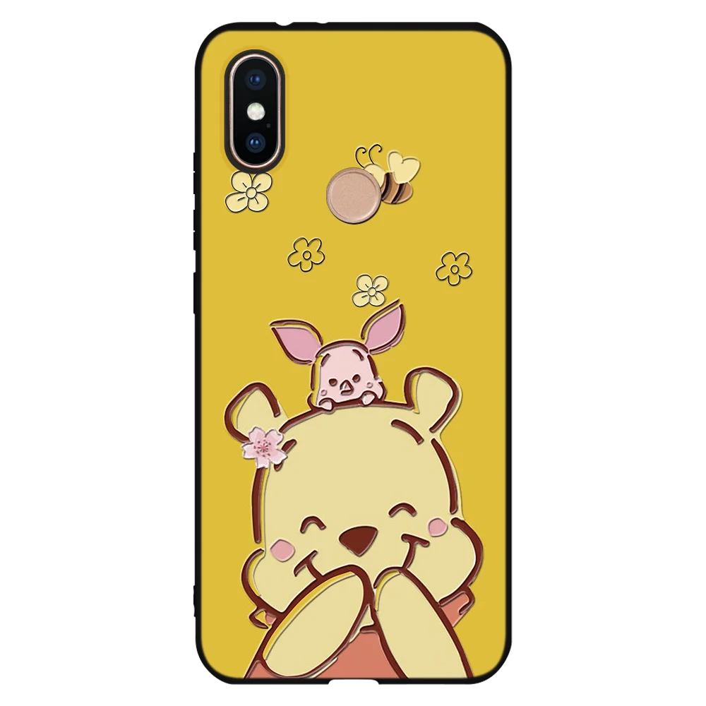 3D мультяшная крышка тиснения для Xiao mi Red mi 5 Plus 5A 7 6 Pro 6A Capa для Xiaomi mi 9T Pro 9 SE 8 A2 Lite A1 Pocophone F1 мягкий чехол