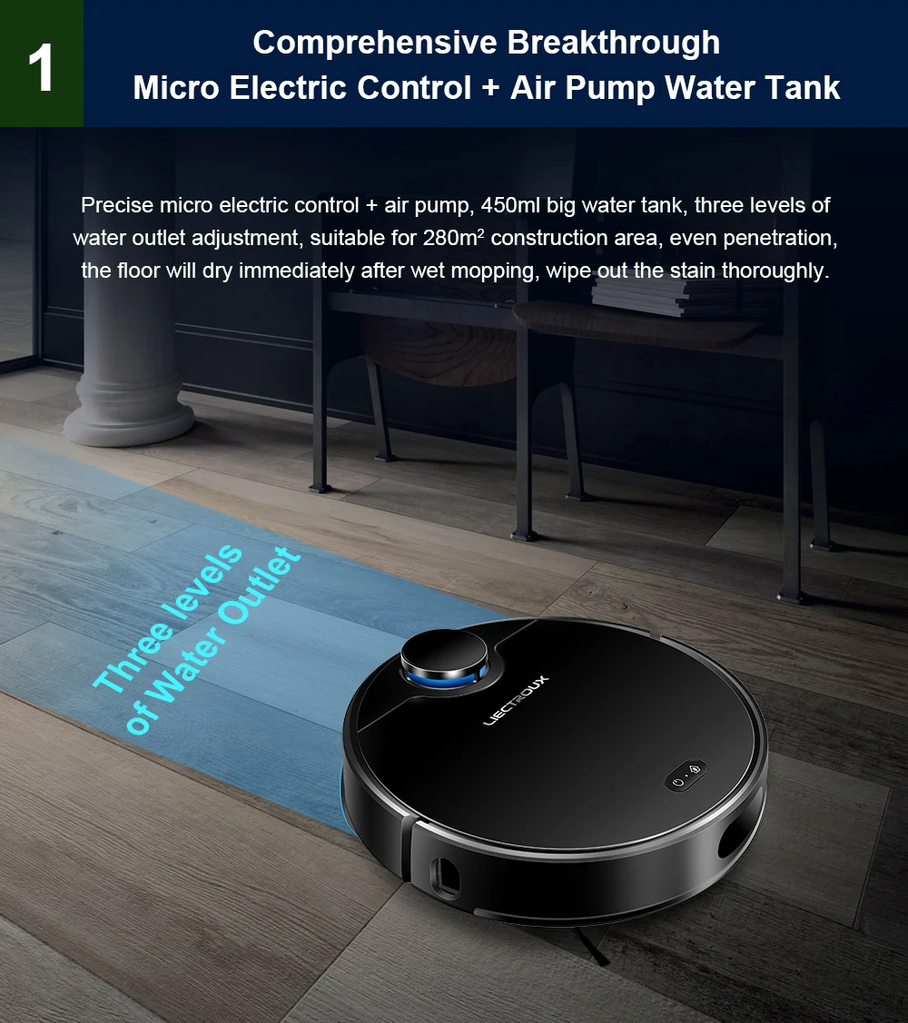 Liectroux ZK901 Robot Vacuum Cleaner