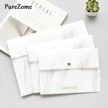 A4/A5/B5 портативный мраморный узор PP файл папка для документов осмотра бумажный мешок для офиса школьные принадлежности для студентов