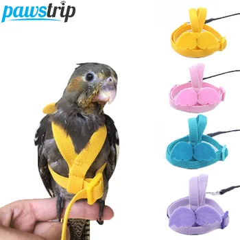 

Pet Parrot Bird Harness Leash Flying Rope Straps Outdoor Training Traction Rope For Budgerigar Lovebird Cockatiel Small Birds